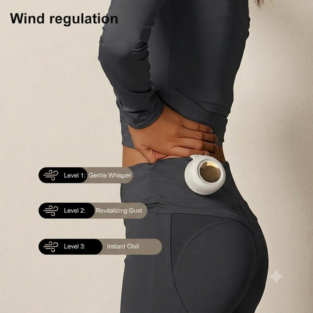 Kovah Silent Bladeless Clip-On Portable Fan