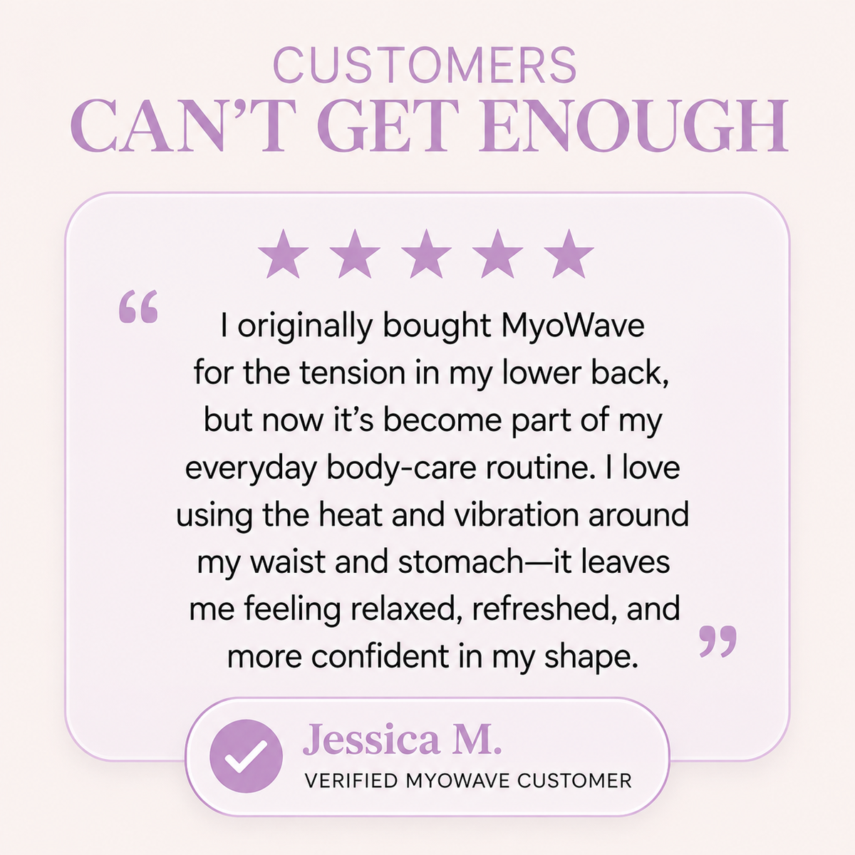 MyoWave™ – Deep Tissue Fascia Massager