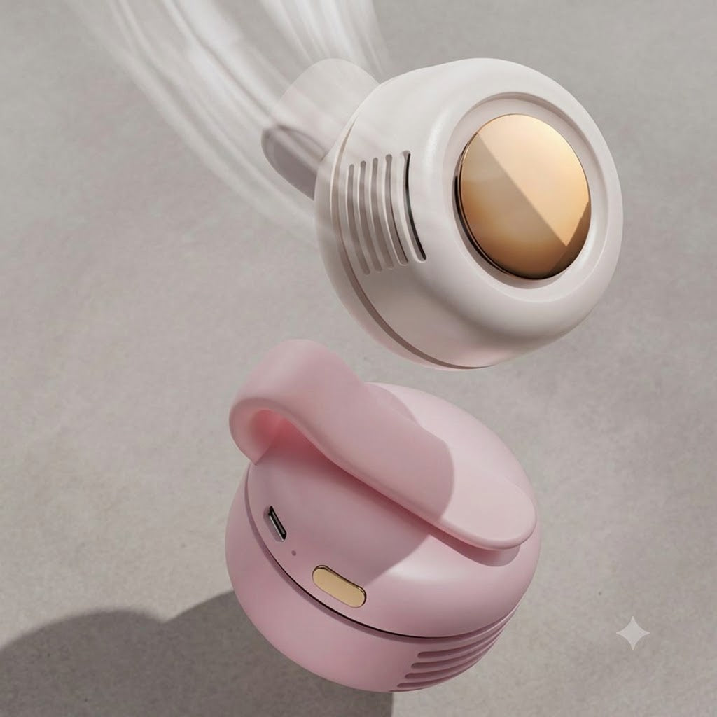 Kovah Silent Bladeless Clip-On Portable Fan